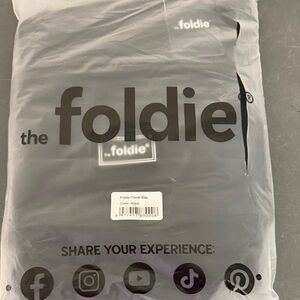 Foldie Black Travel Bag